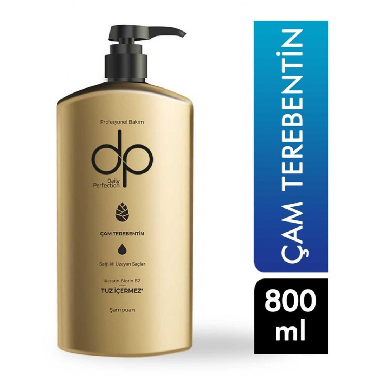 Dp Şampuan Çam Terebentin Keratin&Biotin Tuz İçermez 800ml