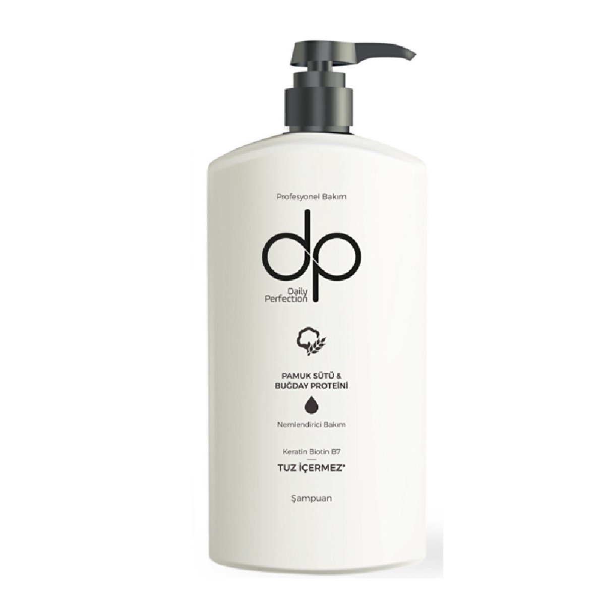 Dp Şampuan Pamuk Sütü&Buğday Proteini Keratin&Biotin B7 800ml