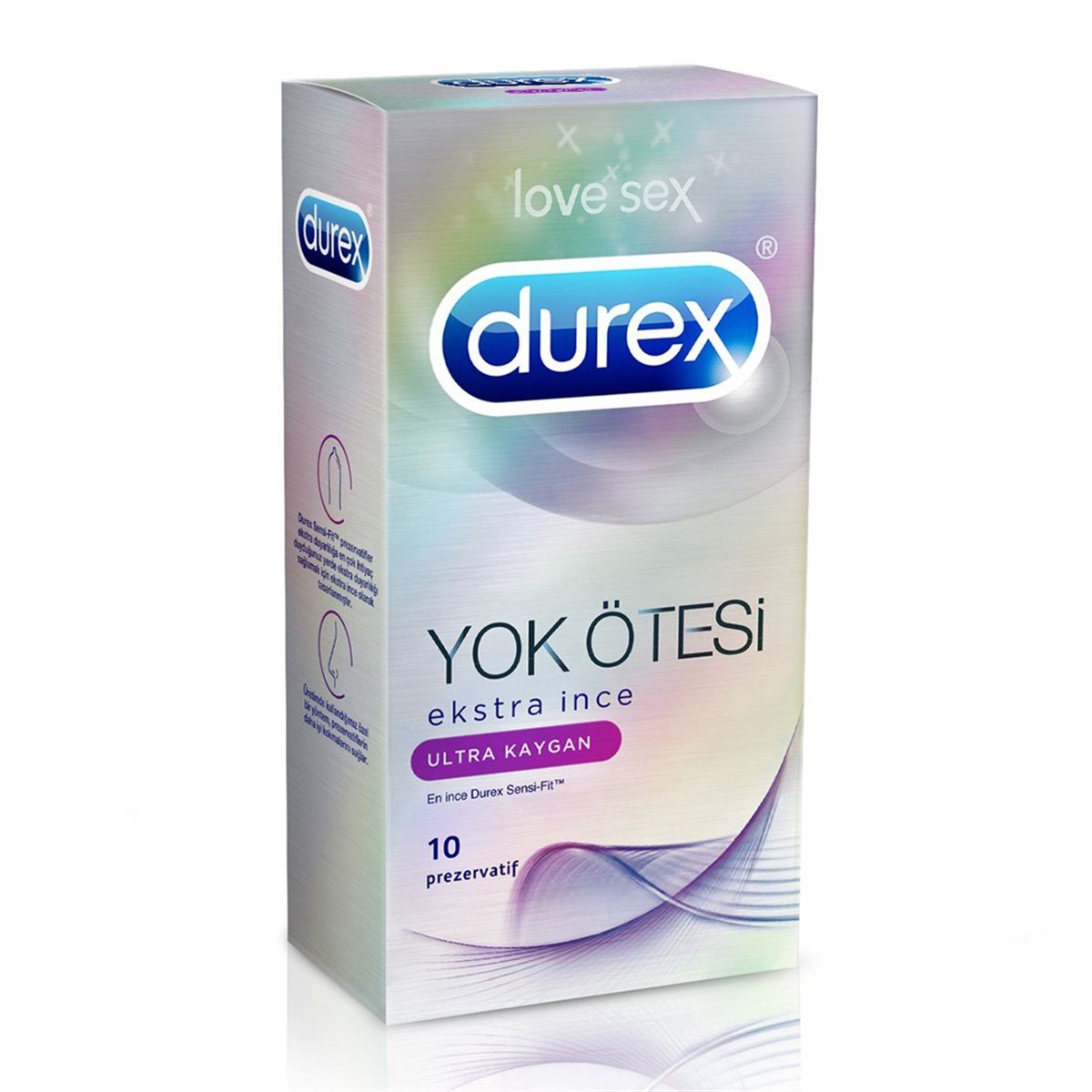 Durex Yok Ötesi Ektra İnce Ultra Kaygan Prezervatif 10'lu