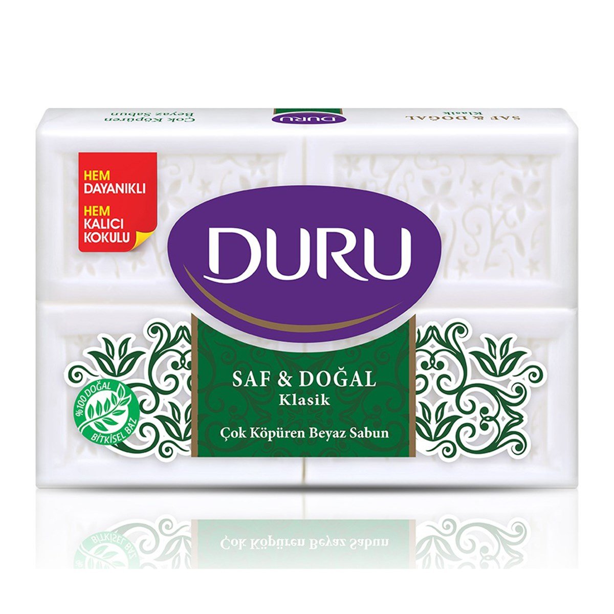 Duru Saf & Doğal Klasik Kalıp Sabun 4'lü