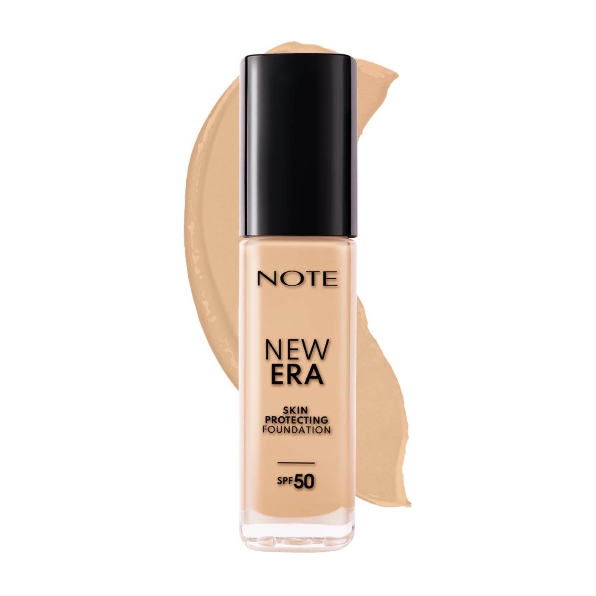 Note New Era Skin Protecting Fondöten 120 Natural Beige SPF + 50 30 ml	