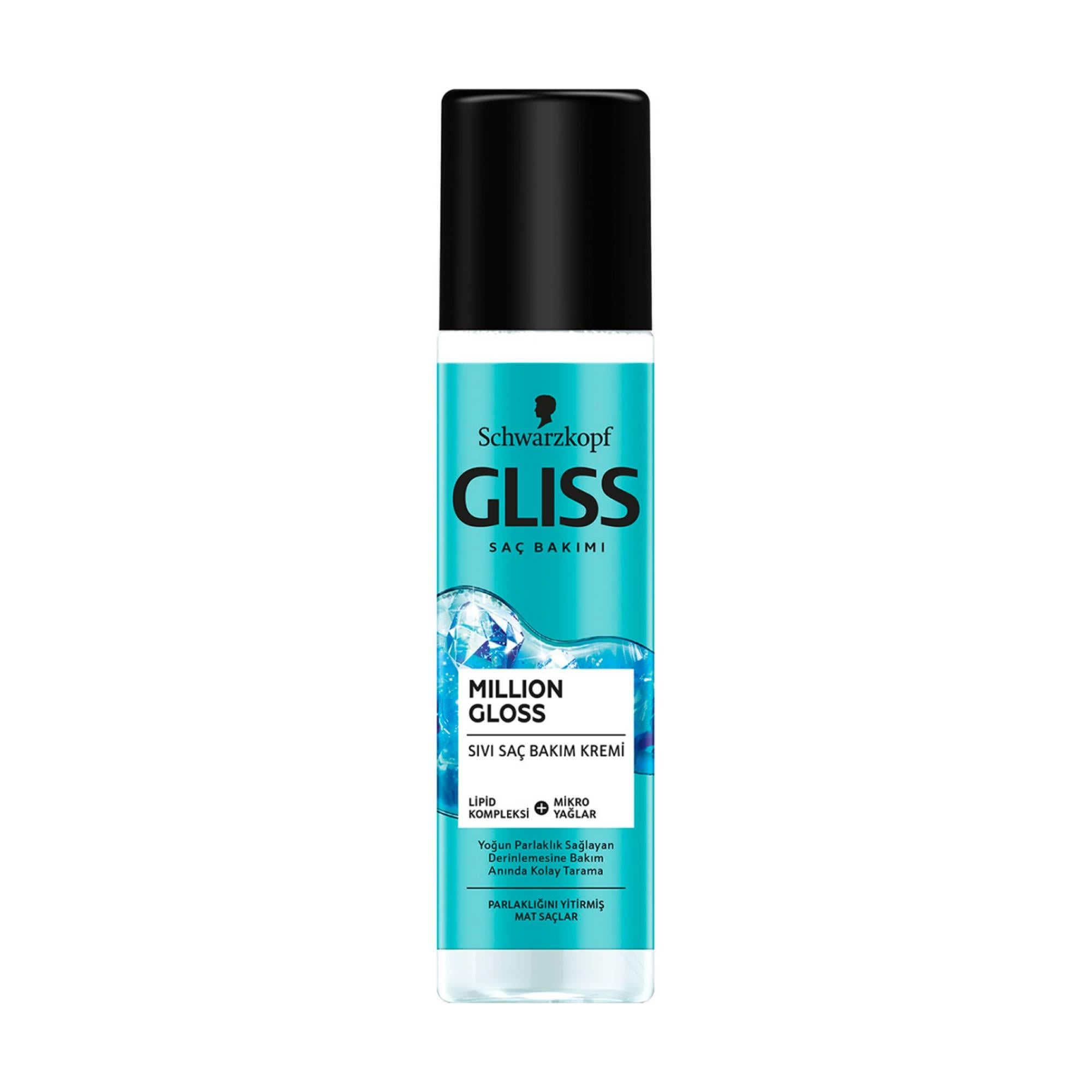 Gliss Sıvı Saç Kremi Million Gloss 200 Ml