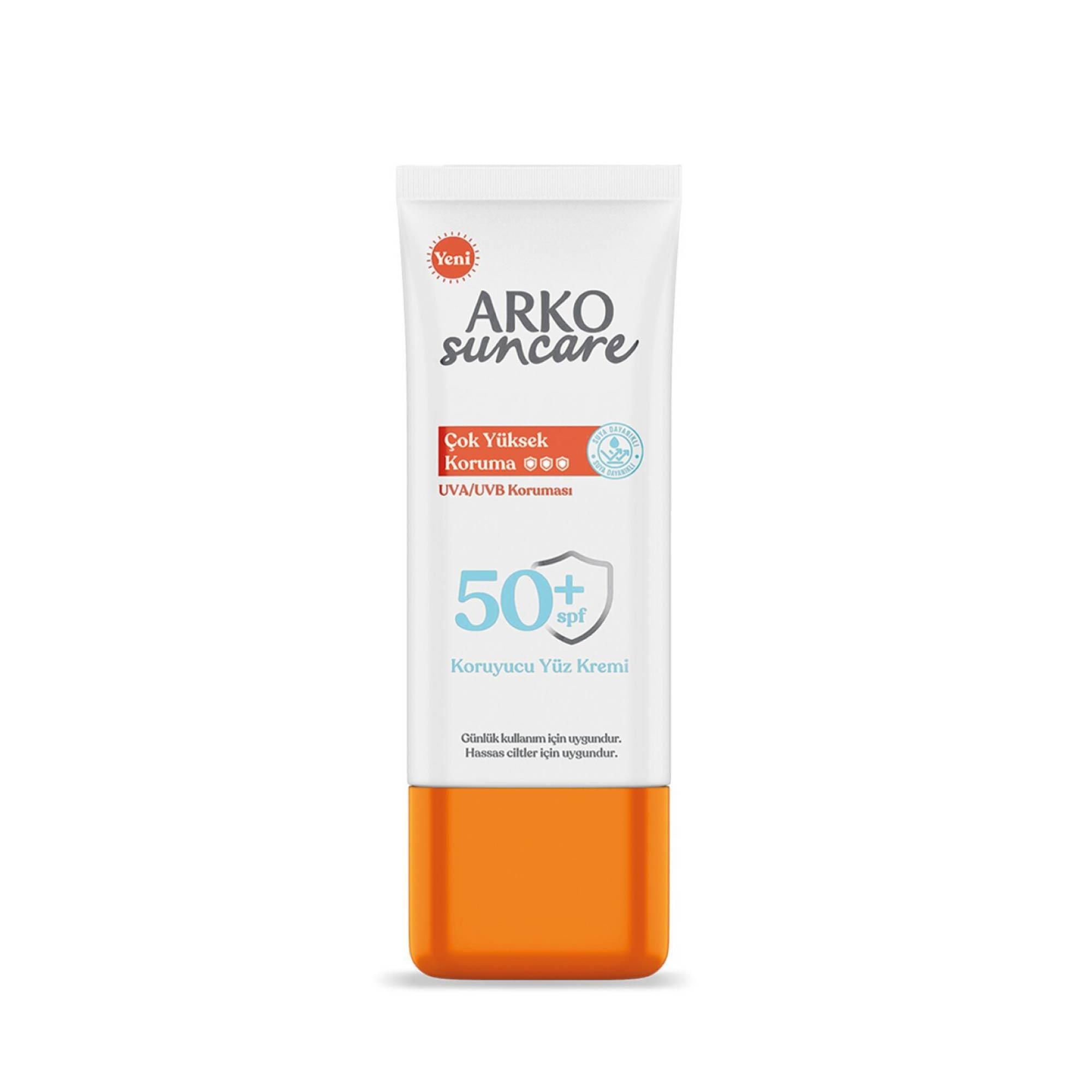 Arko Suncare Koruyucu Yüz Kremi SPF + 50 50 ml