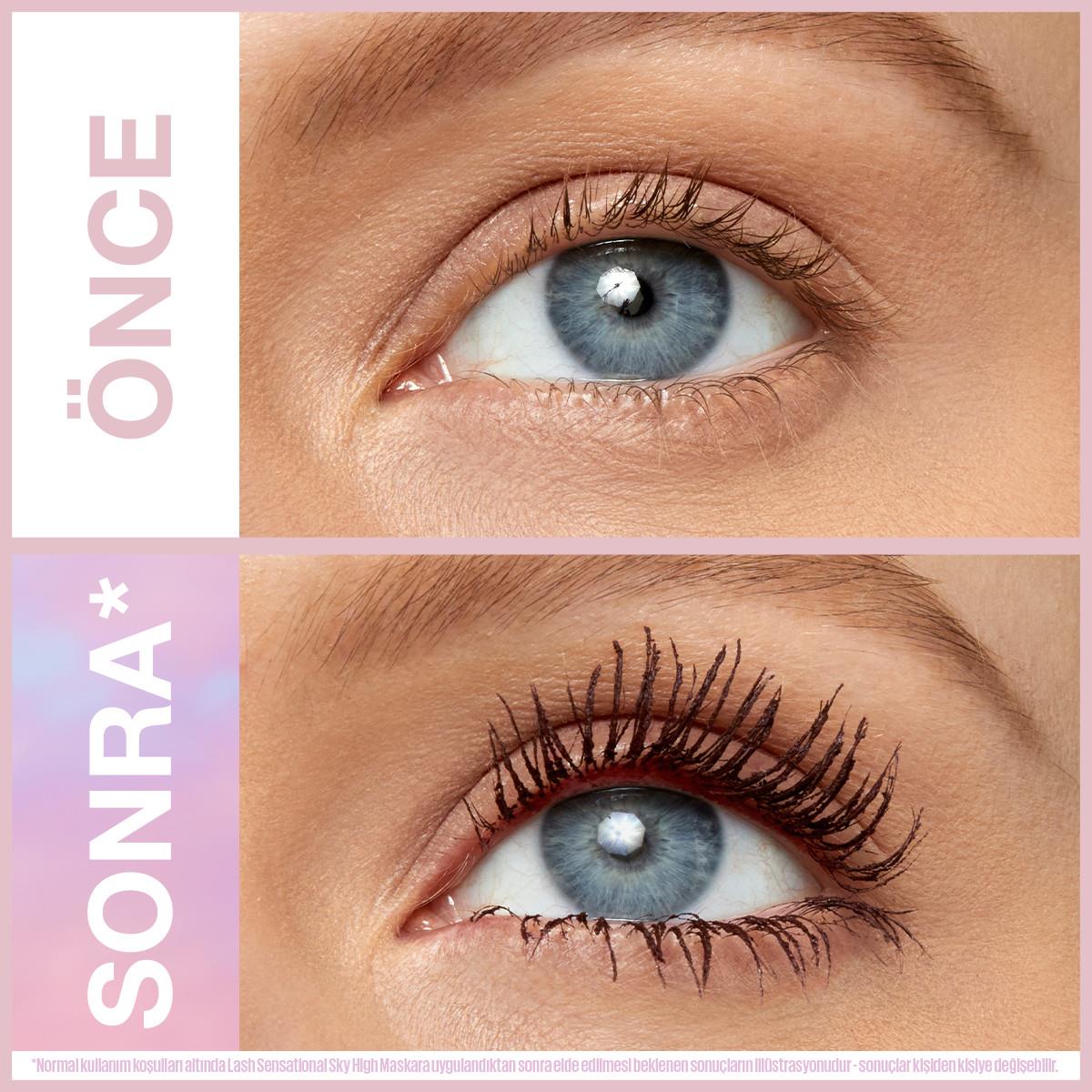  Maybelline New York Lash Sensational Sky High Burgundy Haze Maskara