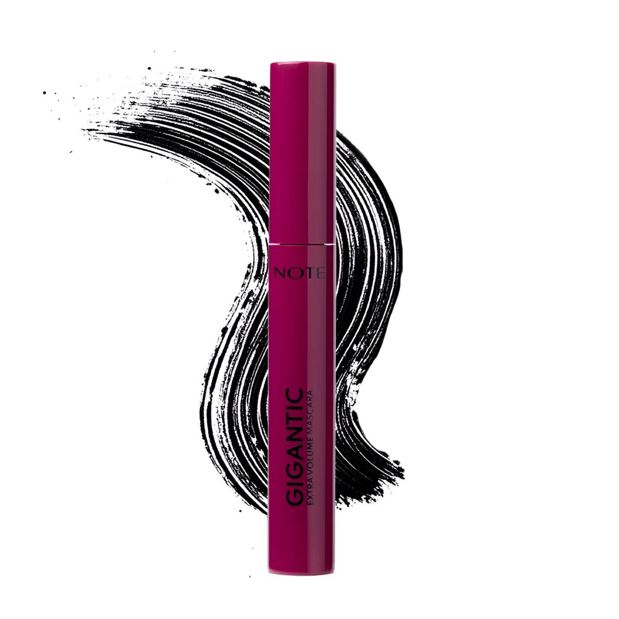 Note Gigantic Ekstra Hacim ve Takma Kirpik Etkili Maskara Siyah