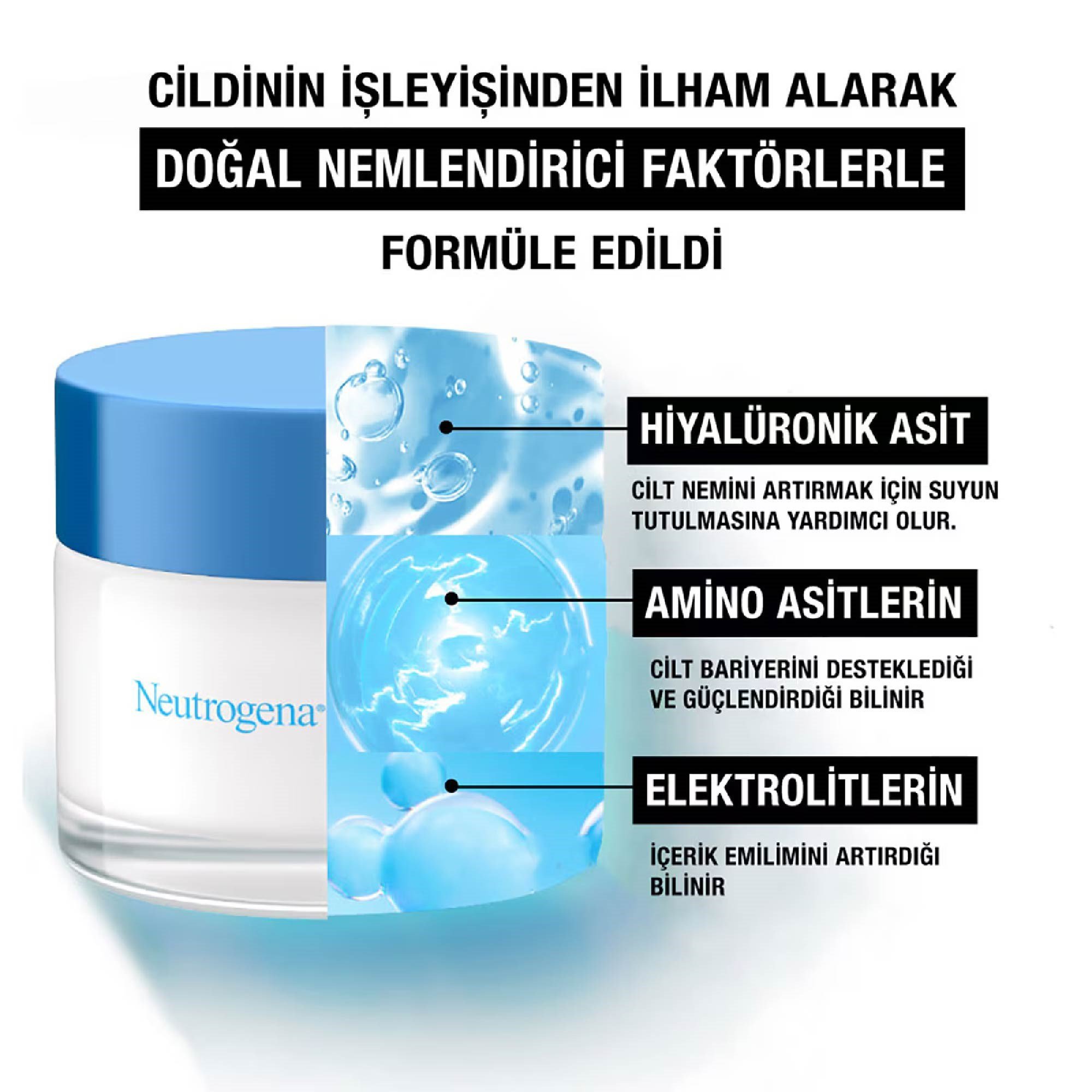 Neutrogena Hydro Boost Gece Kremi 50ml