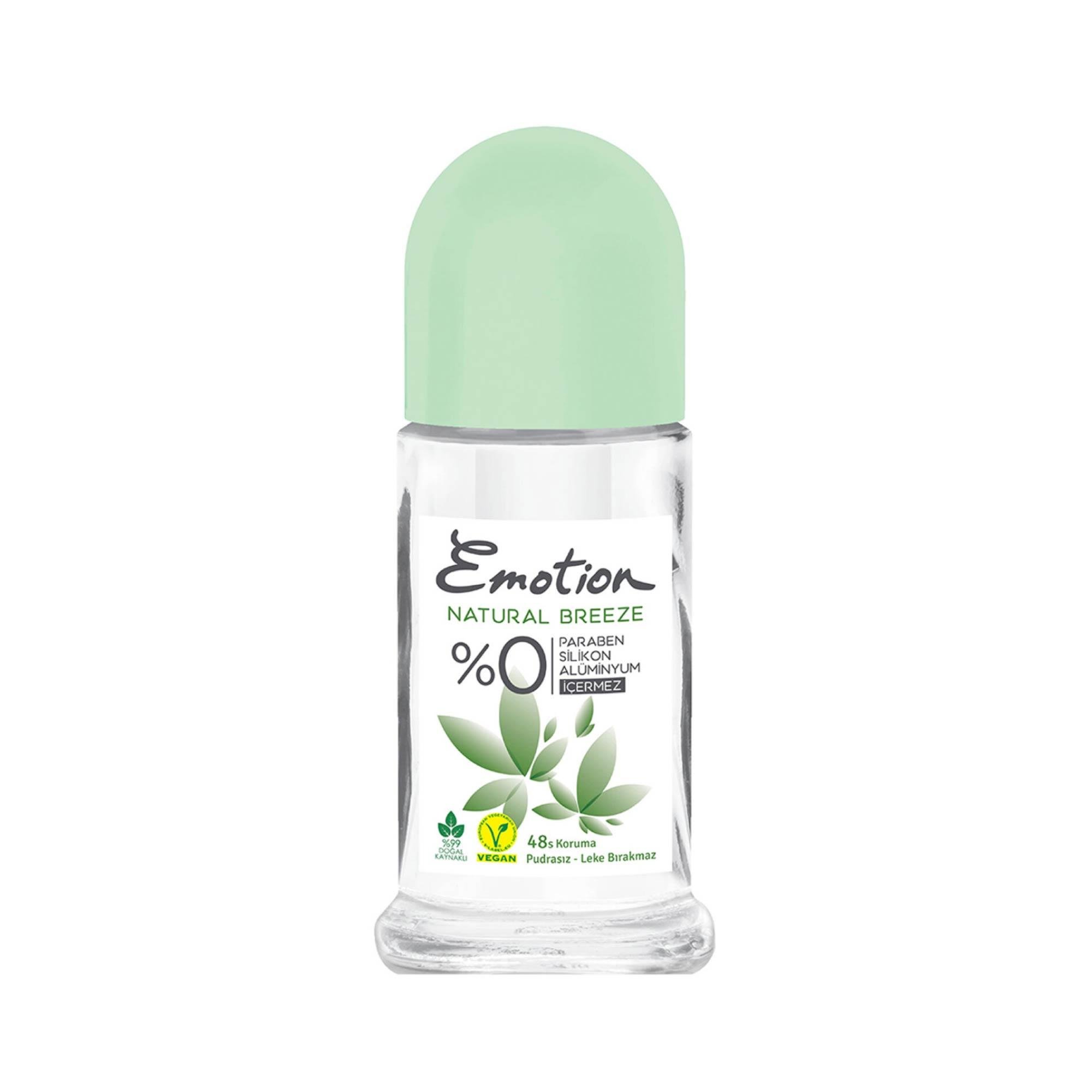Emotion Roll-On Natural Breeze Kadın 50 ml 