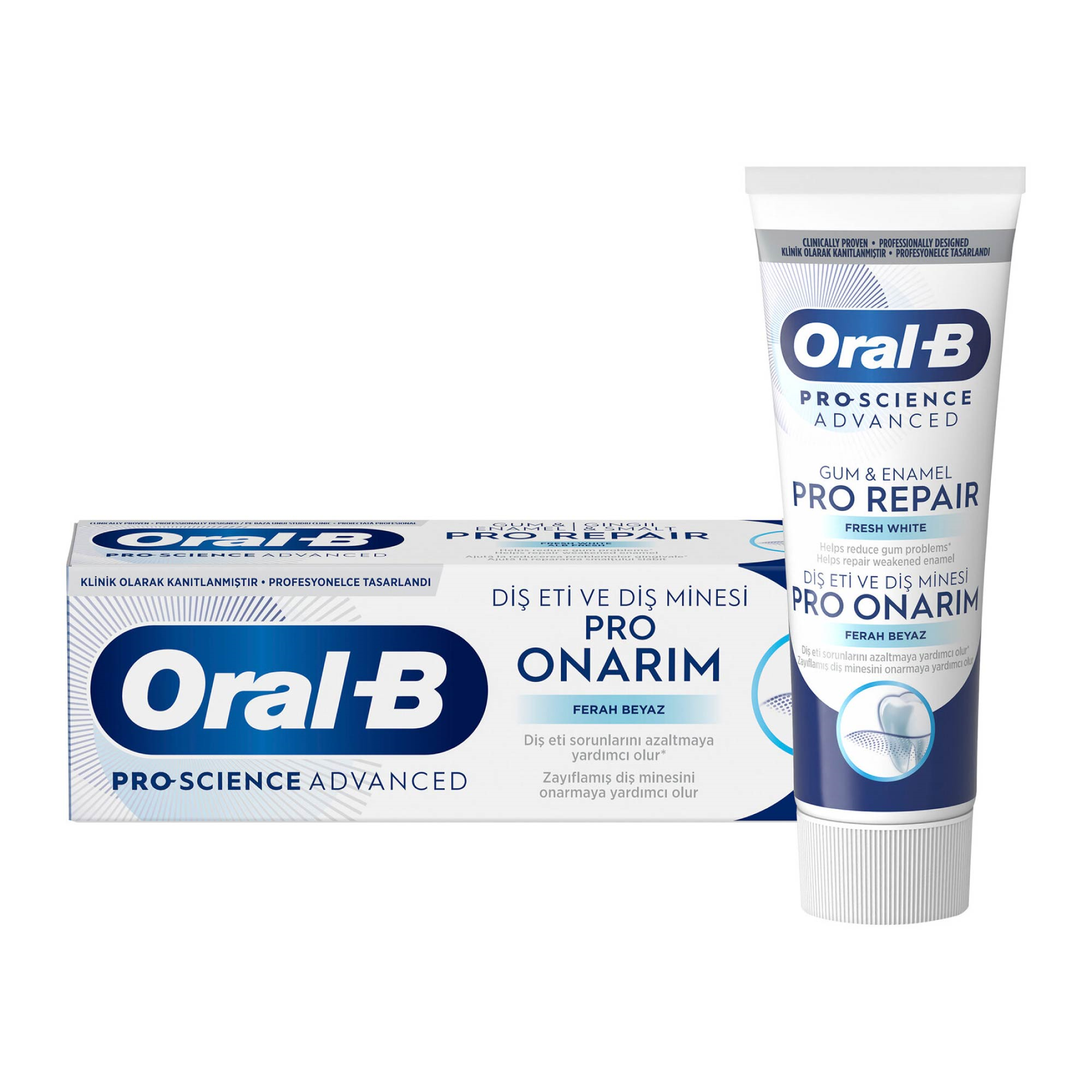 Oral-B Professional Diş Eti ve Minesi Hassas Beyaz 75 Ml