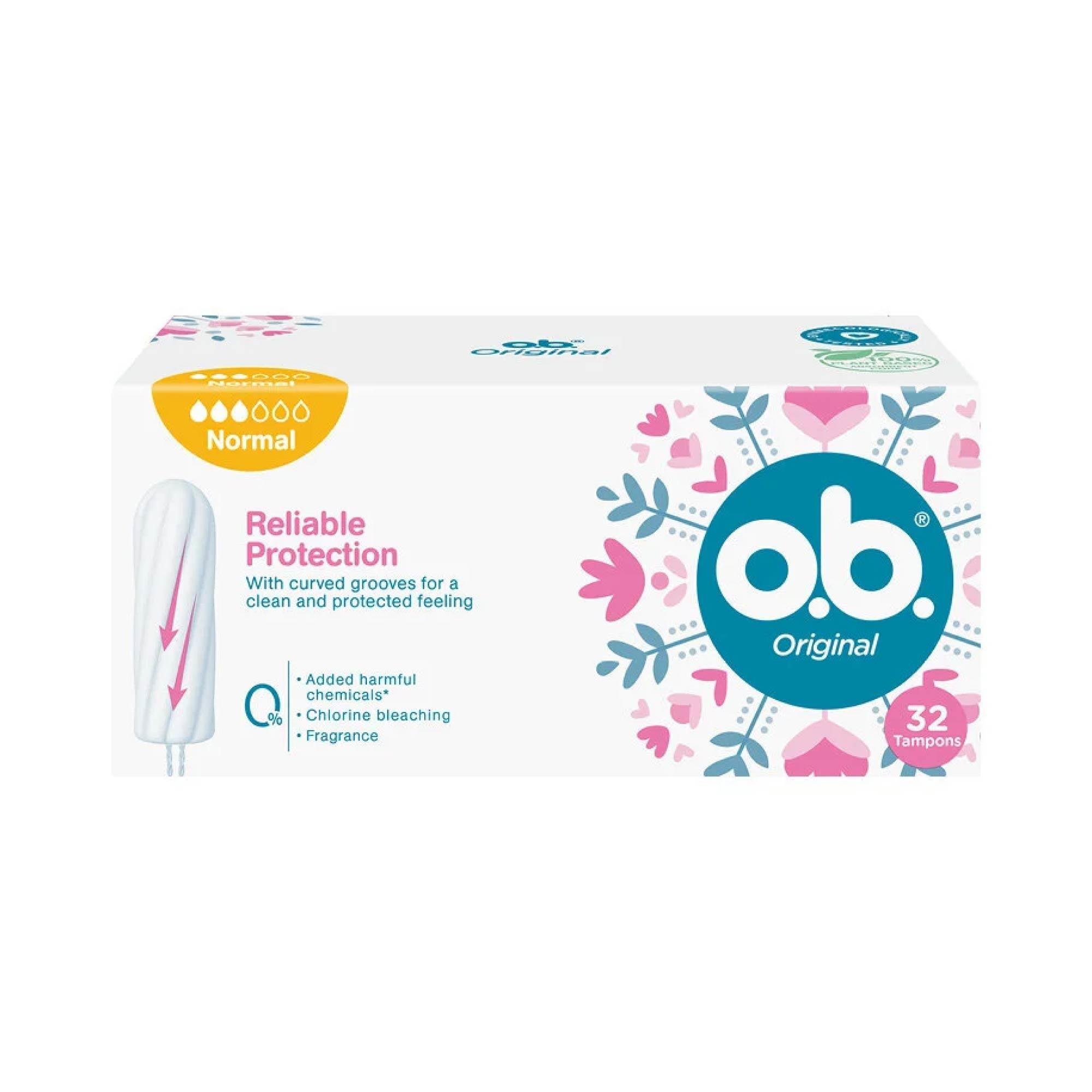 O.B. Original Tampon Normal 32 'li