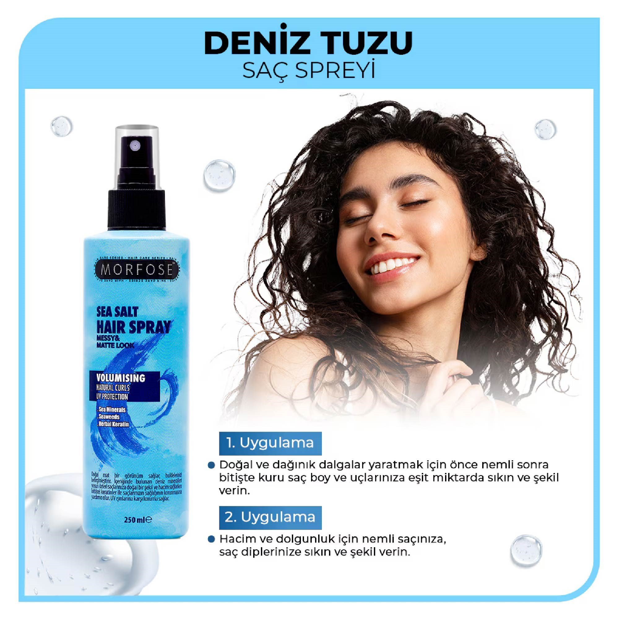 Morfose Deniz Tuzu Spreyi 250 ml