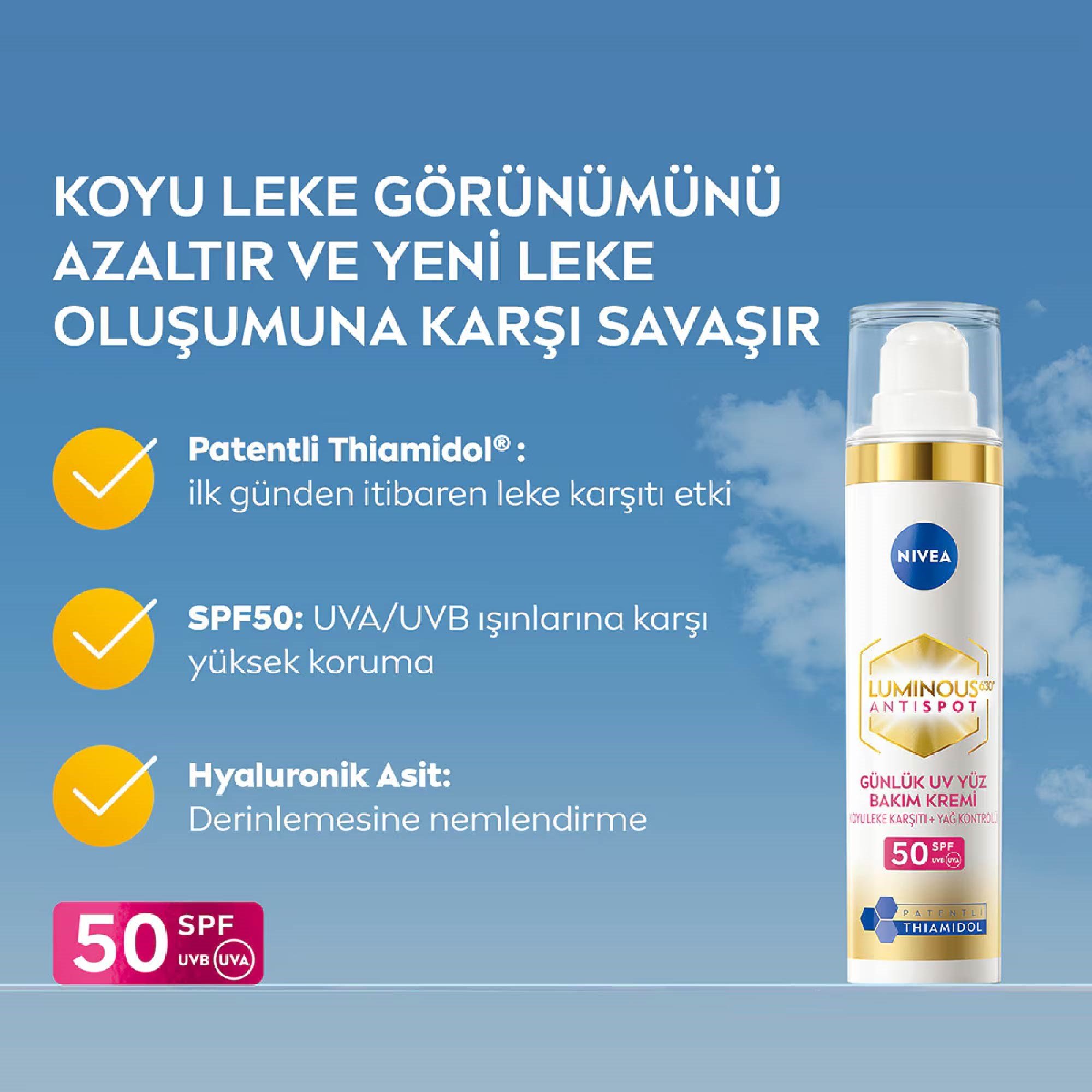 Nivea Cellular Luminous Antispot Leke Karşıtı Gündüz Bakım Kremi 40ml