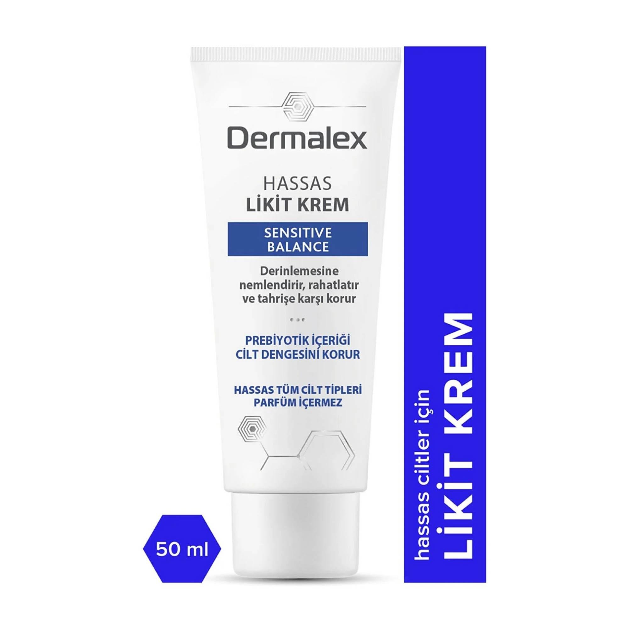 Dermalex Hassas Likit Krem 50 ml