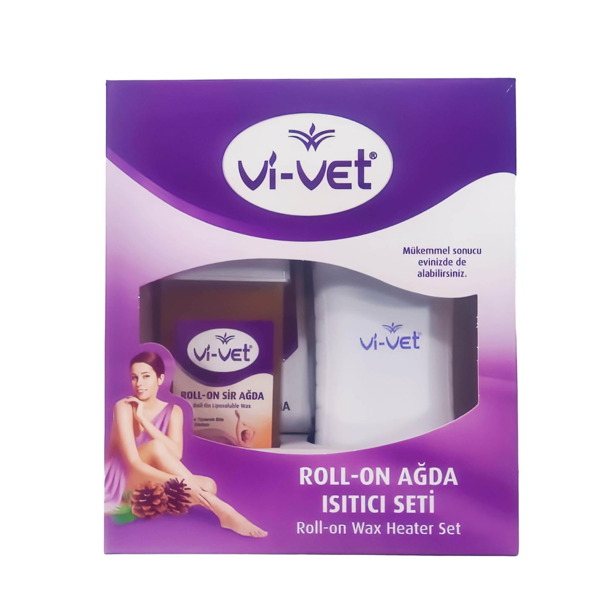 Vi-vet Roll-On Ağda Isıtıcı Set 