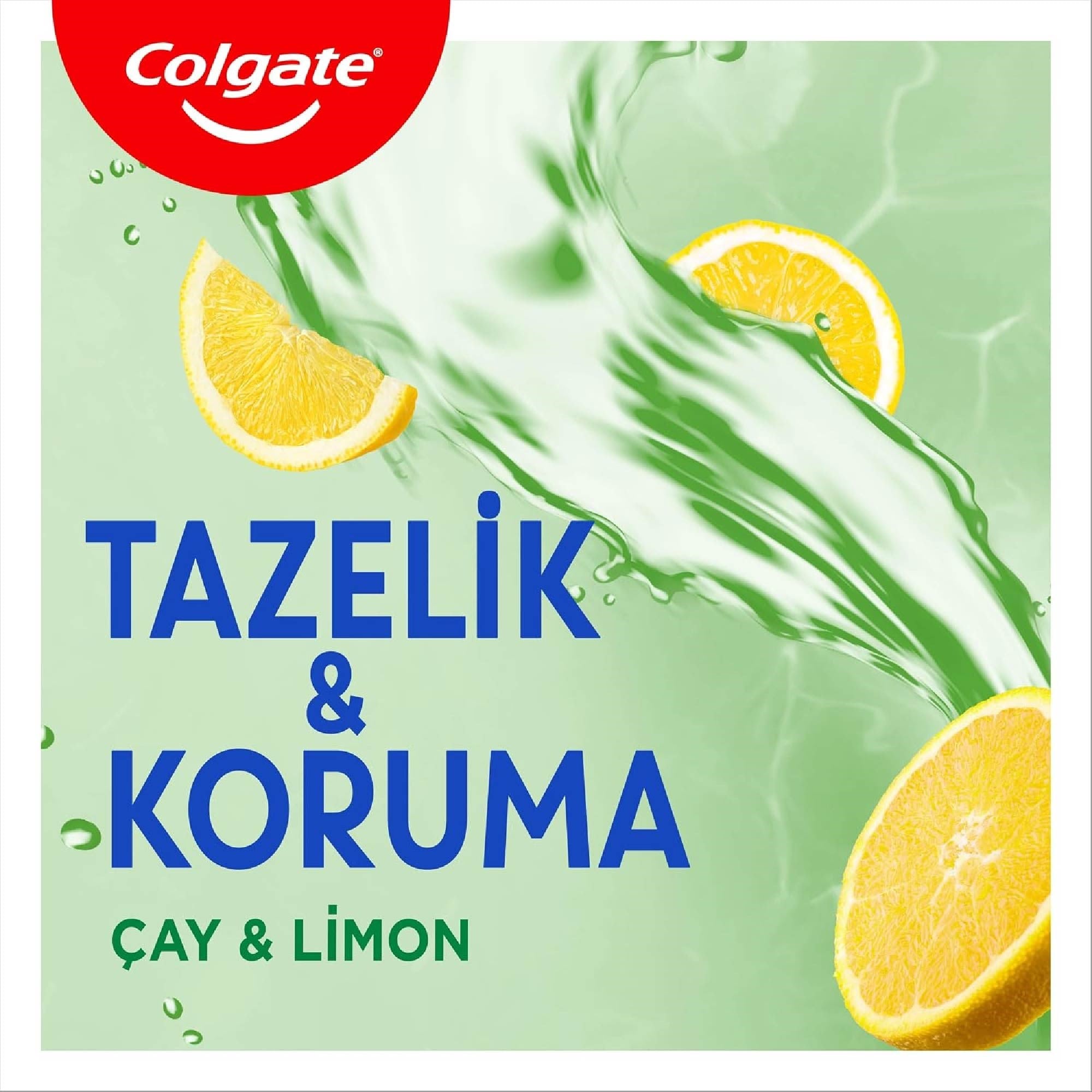 Colgate Plax Tazelik ve Koruma Ağız Bakım Suyu Çay&Limon 500 ml 