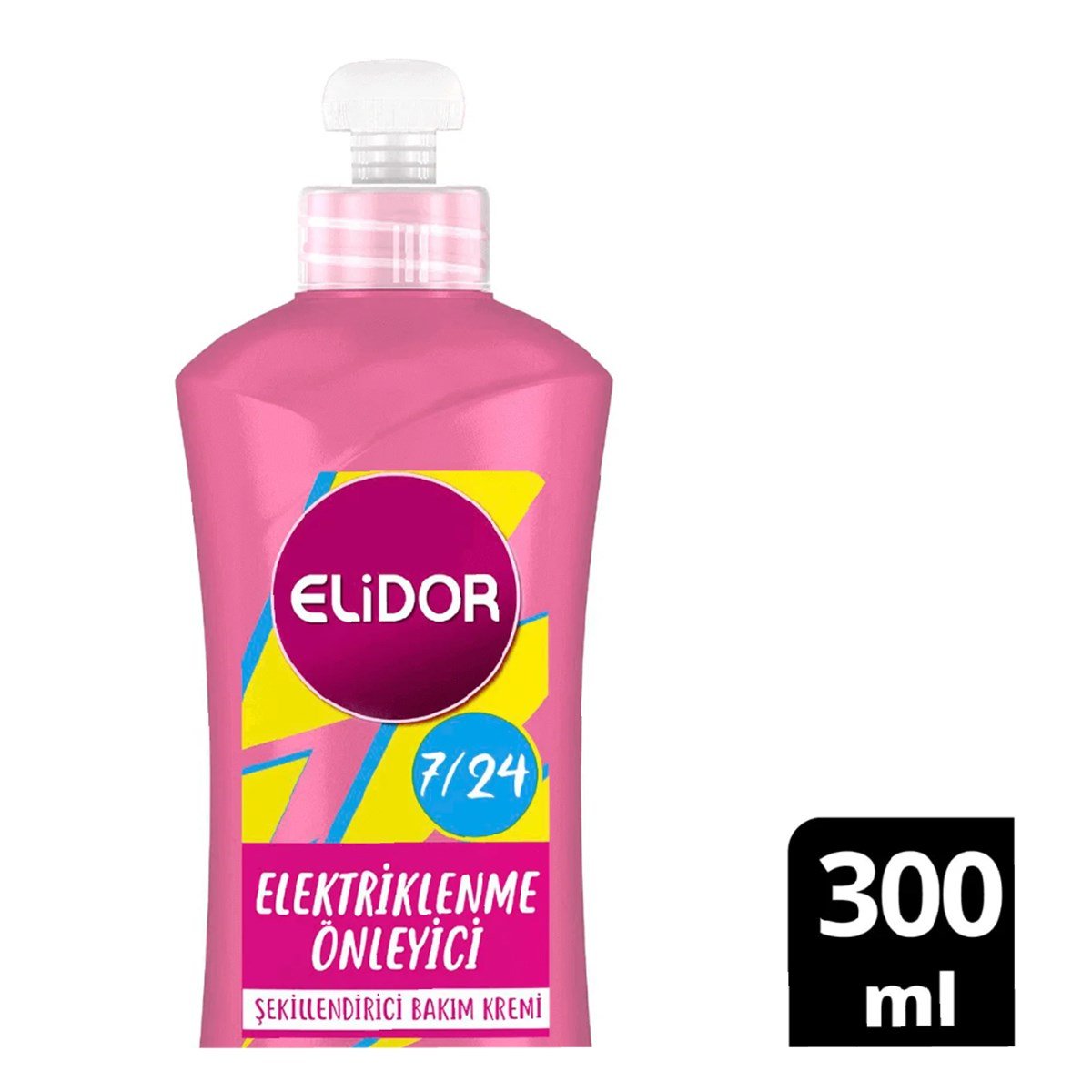 Elidor 7/24 Elektriklenme Önleyici Şekillendirici Saç Kremi 300 ml
