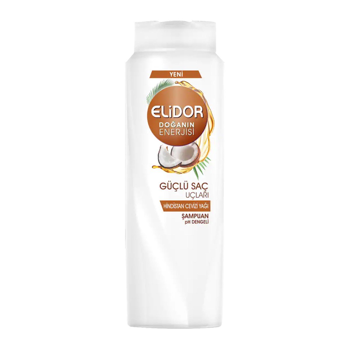 Elidor Güçlü Saç Uçları Hindistan Cevizi Yağı Şampuan 550ml