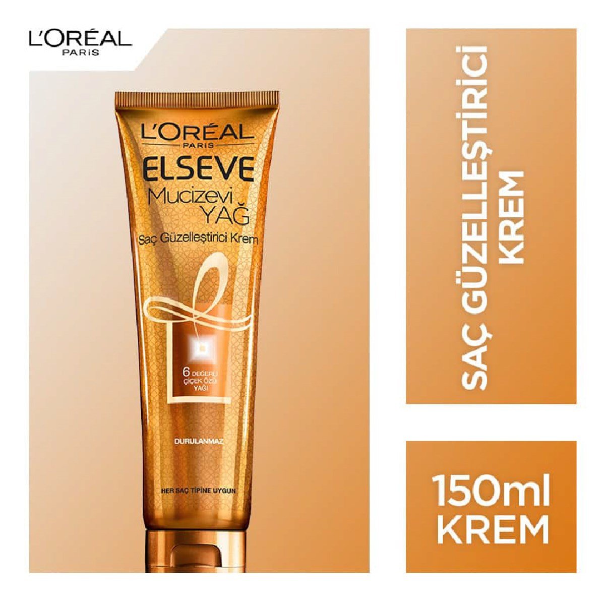 Elseve Mucizevi Yağ Saç Güzelleştirici Krem Tüm Saç Tipi 150 ml