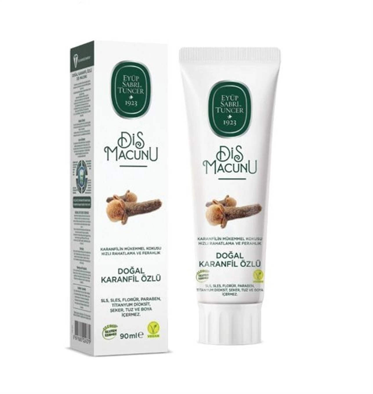 Eyüp Sabri Tuncer Diş Macunu Doğal Karanfil Özlü 90 ml