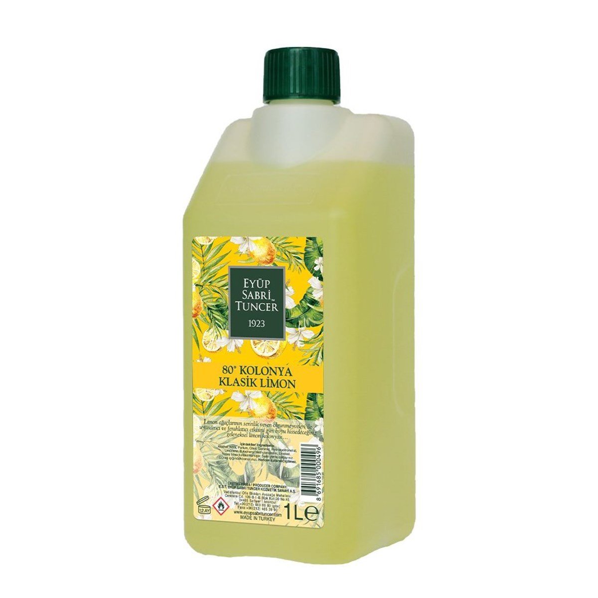 Eyüp Sabri Tuncer Limon Kolonyası 1 LT.