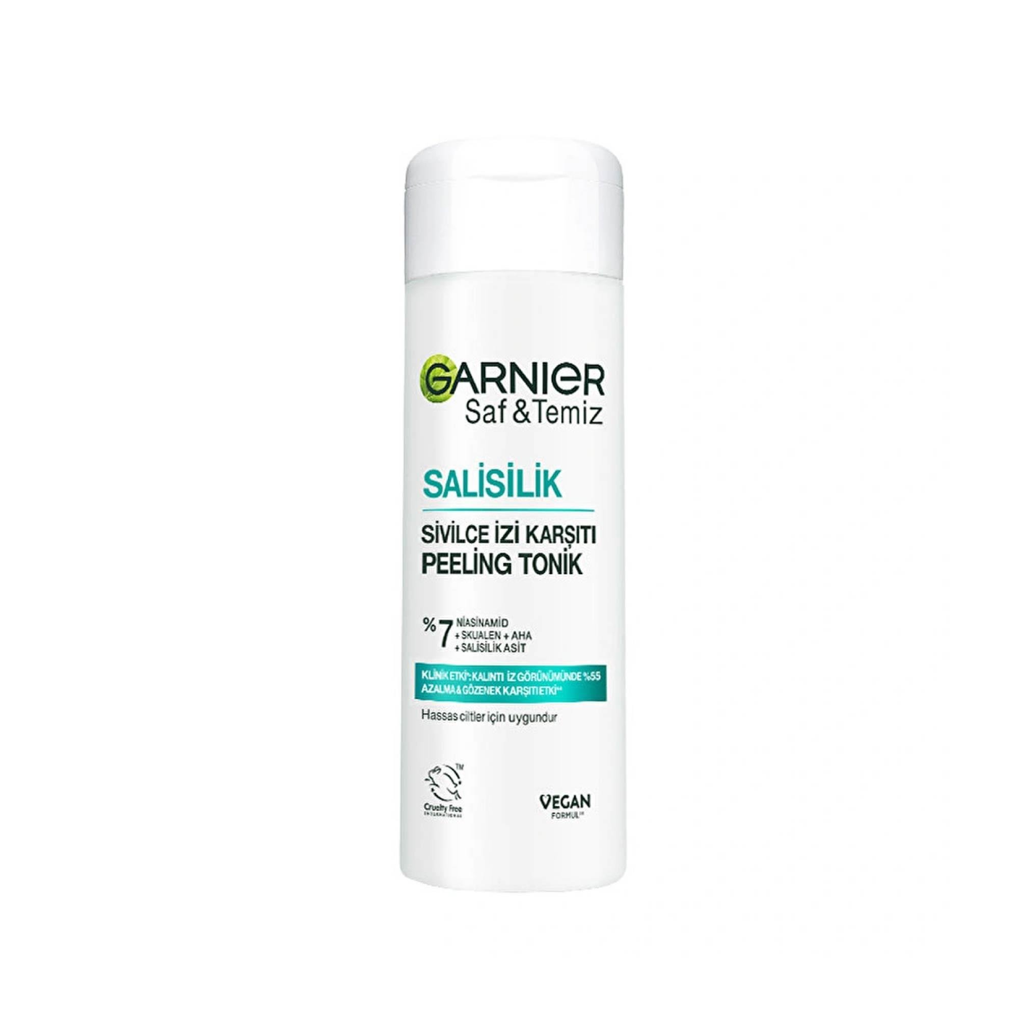 Garnier Saf&Temiz Salisilik Sivilce İzi Karşıtı Peeling Tonik 120 ml 