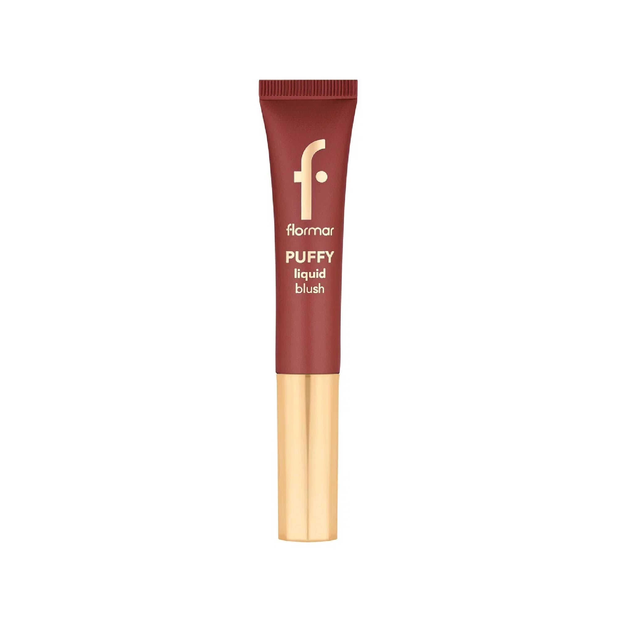 Flormar Puffy Liquid Nemlendirici Etkili & Parlak Bitişli Sünger Aplikatörlü Likit Allık 007 Passion