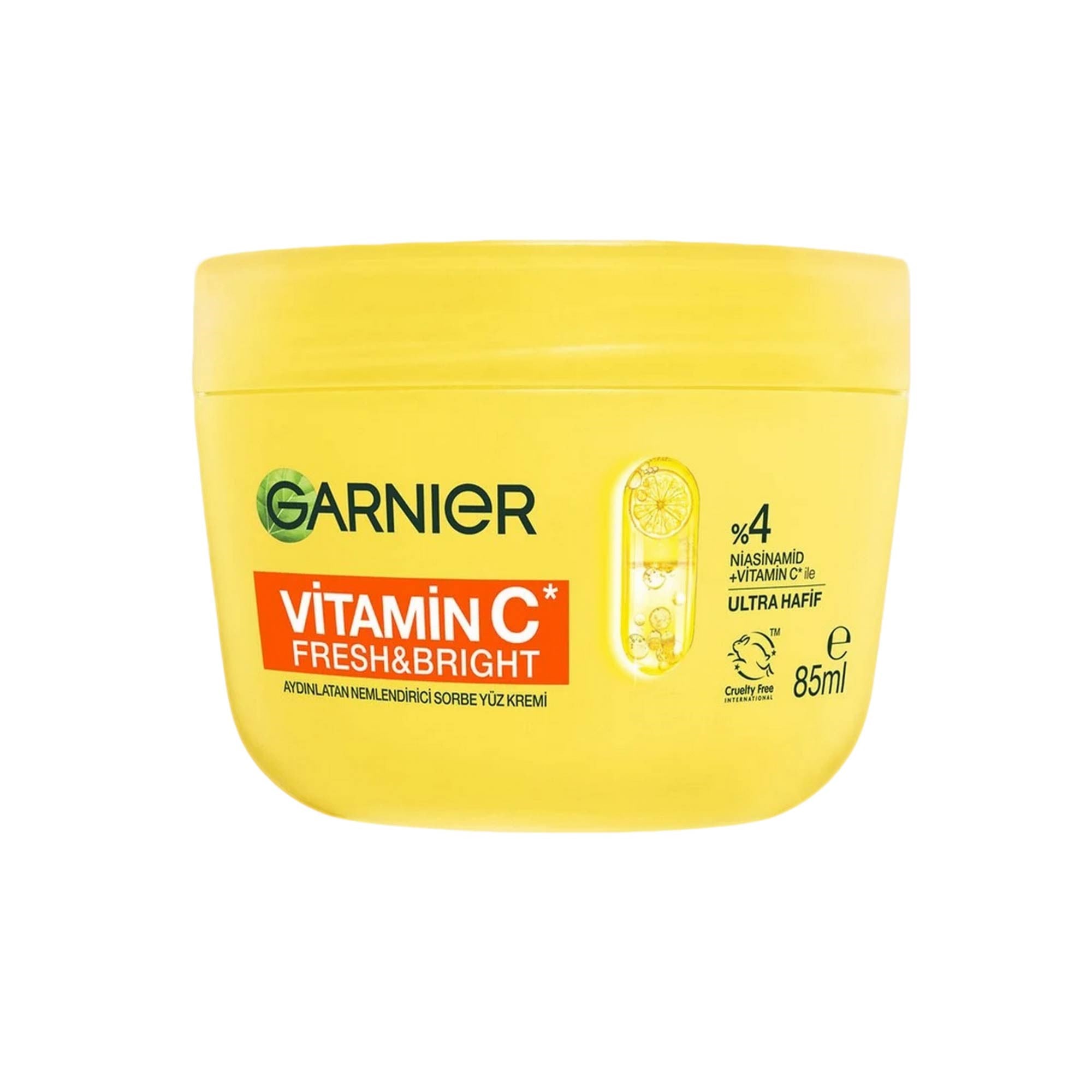 Garnier C Vitamini Fresh & Bright Aydınlatıcı Sorbe Yüz Kremi 85 ml