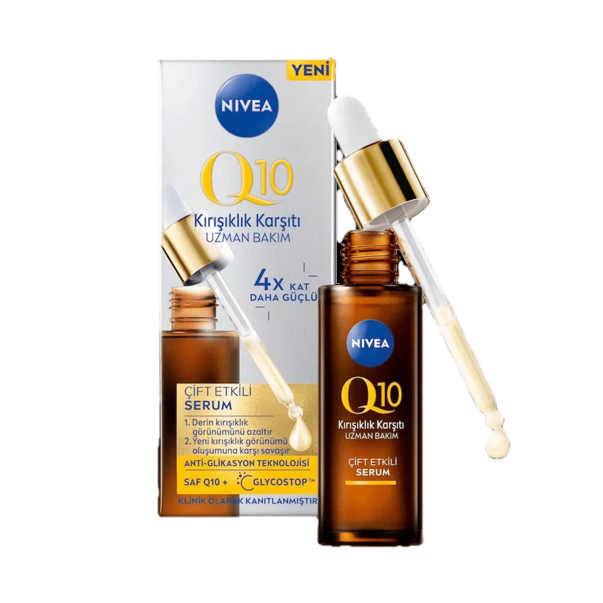 Nivea Q10 Kıırşıklık Karşıtı Uzman Bakım Çift Etkili Serum 30 ml