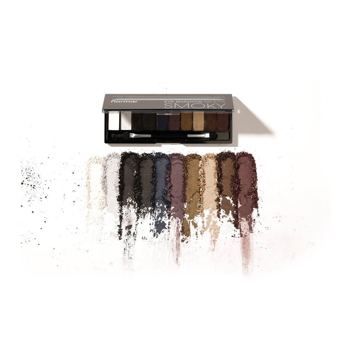 Flormar Eyeshadow Palette Smoky Far Paleti
