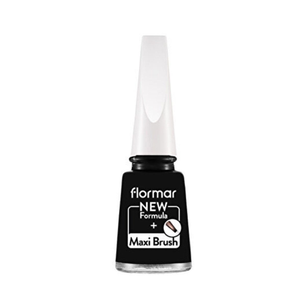 Flormar Oje Maxi Brush Black Minimalism No:313
