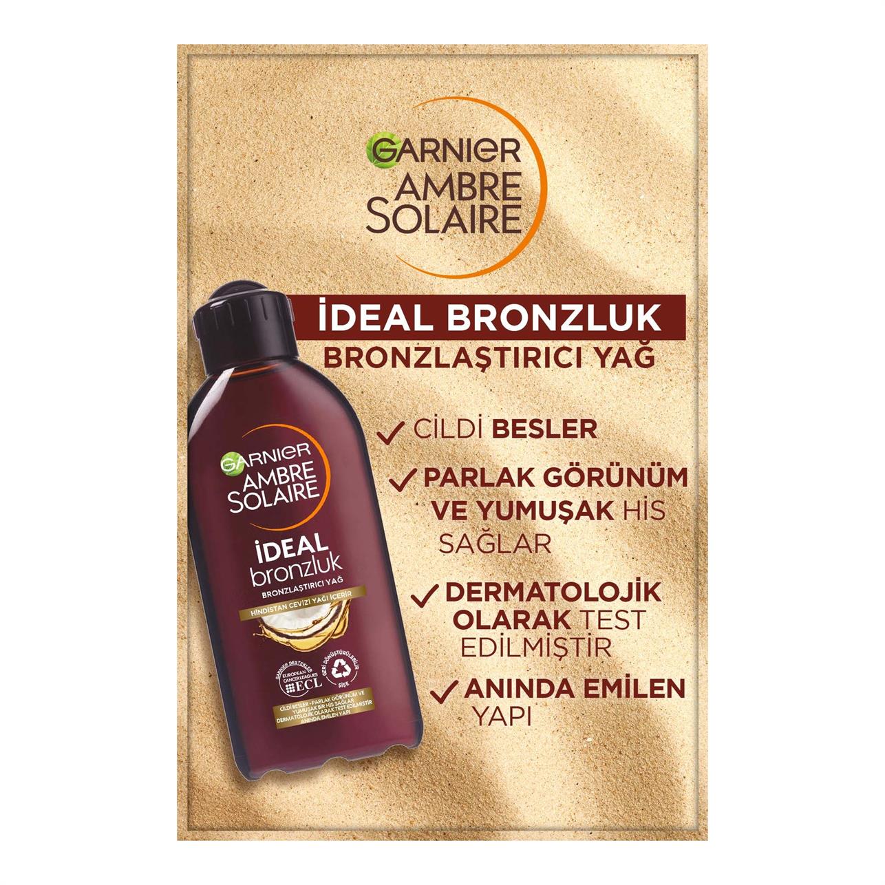 Garnier Ambre Solaire Yoğun Bronzlaştırıcı Yağ 200ml