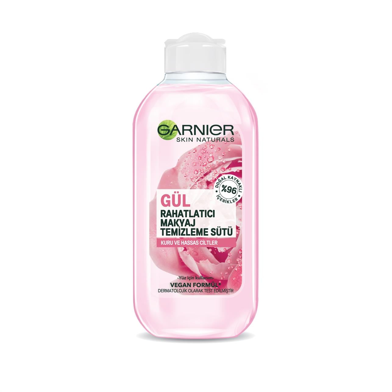Garnier Botanik Temizleyici Makyaj Temizleme Sütü Gül Suyu Hassas Cilt 200 ml