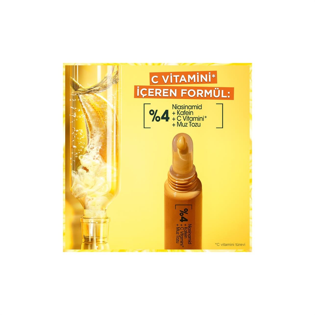 Garnier C Vitamini Parlak  Aydınlatıcı Göz Kremi 30ml