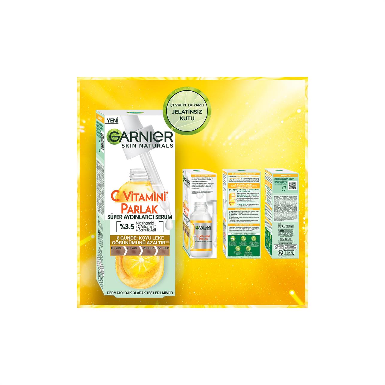 Garnier C Vitamini Parlak Süper Aydınlatıcı Serum 30ml