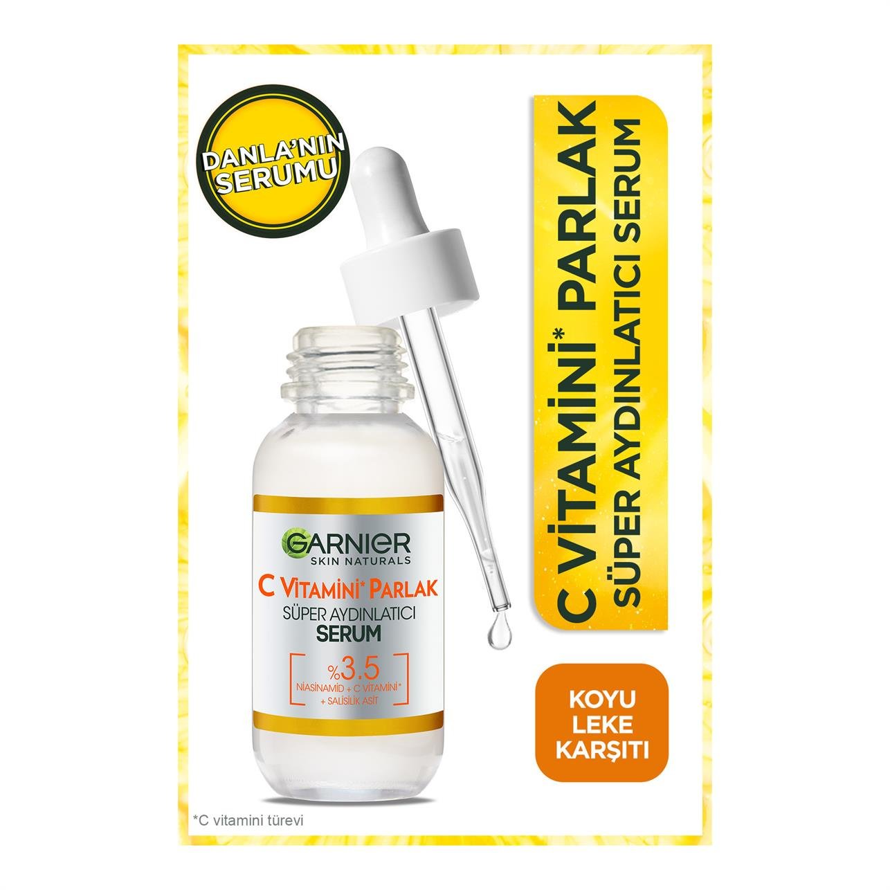 Garnier C Vitamini Parlak Süper Aydınlatıcı Serum 30ml
