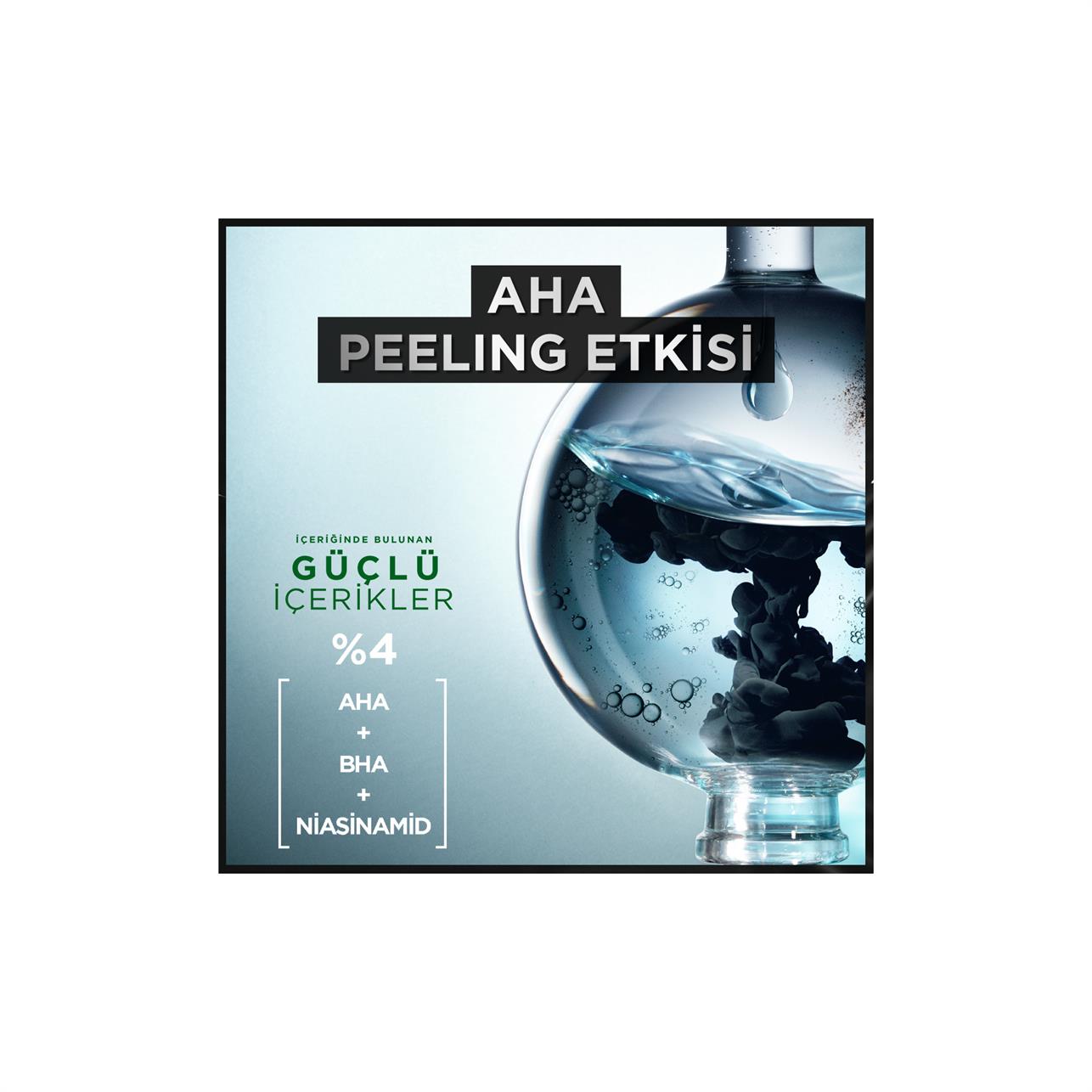 Garnier Cilt Kusurları Karşıtı  AHA+BHA Kömür Serum 30ml