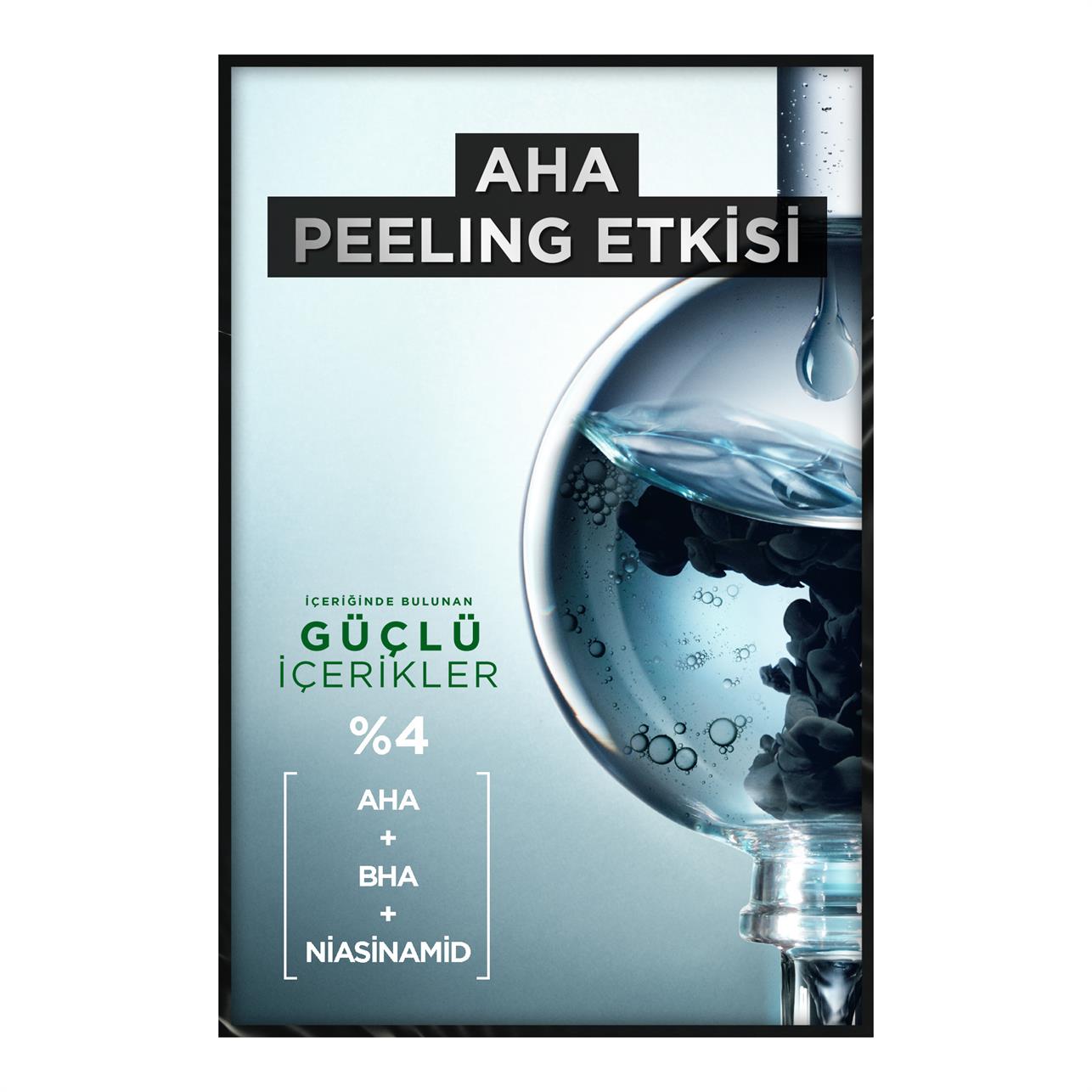 Garnier Cilt Kusurları Karşıtı  AHA+BHA Kömür Serum 30ml