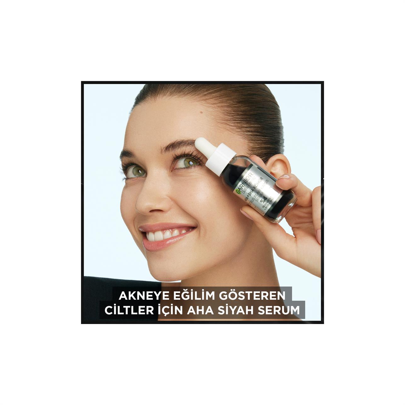 Garnier Cilt Kusurları Karşıtı  AHA+BHA Kömür Serum 30ml