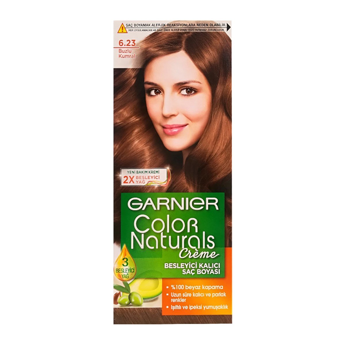 Garnier Color Naturals Creme Saç Boyası Buzlu Kumral 6/23