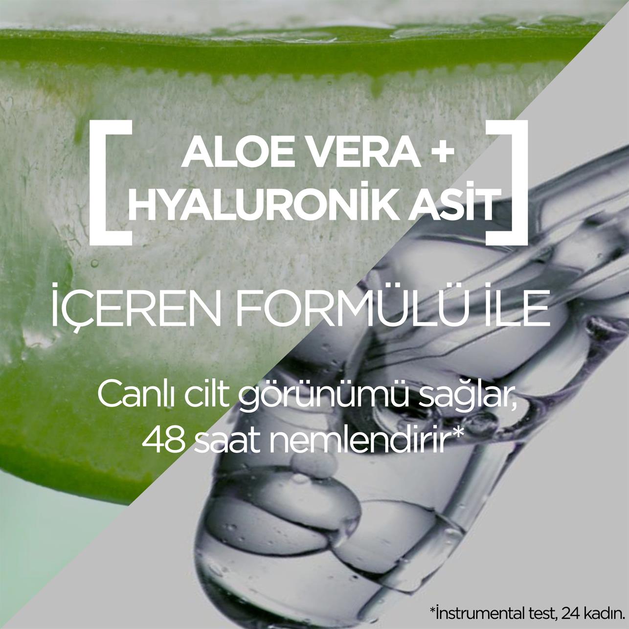 Garnier Hyaluronik Aloe Günlük Nemlendirici Jel 50 ml