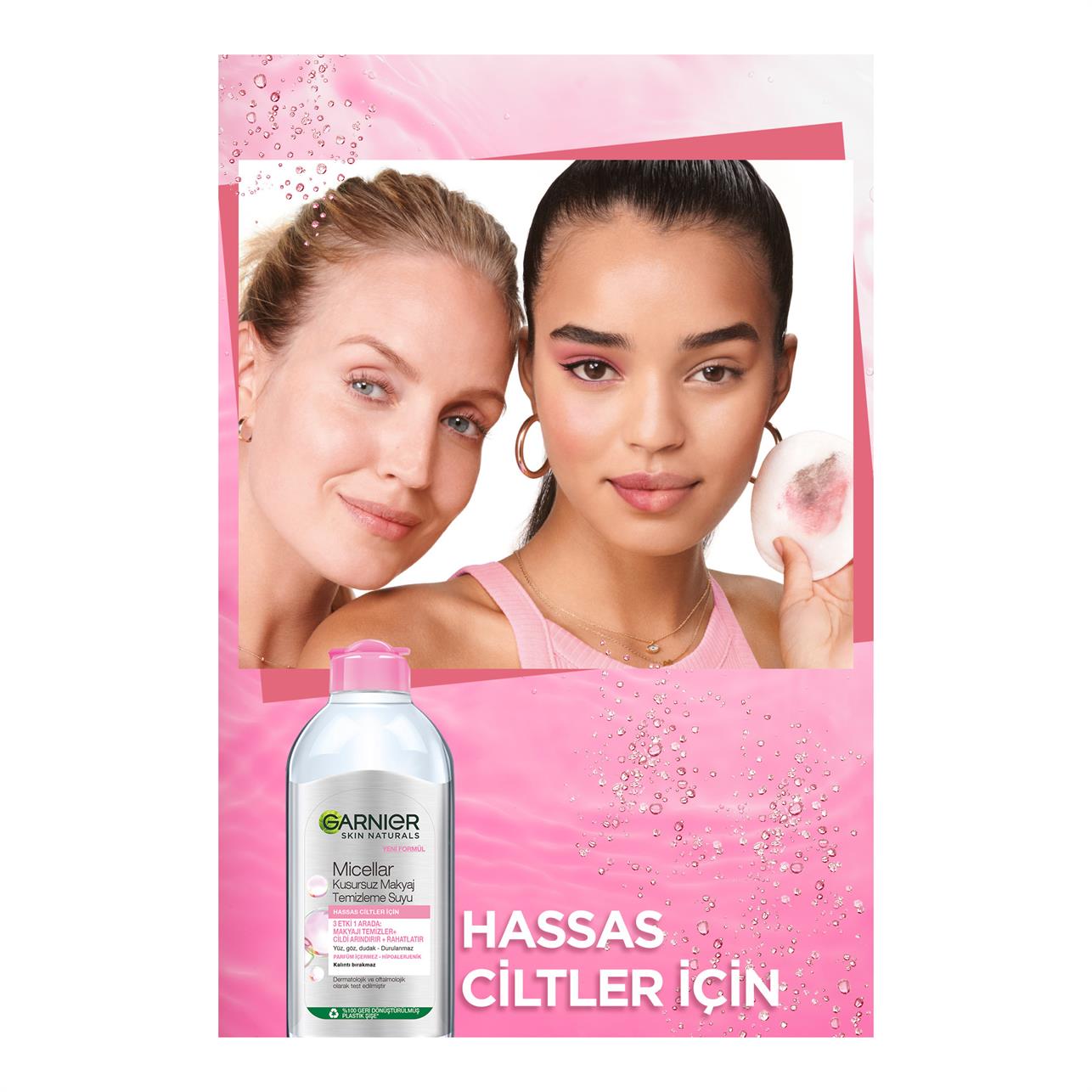 Garnier Micellar Kusursuz Makyaj Temizleme Suyu 375 ml.