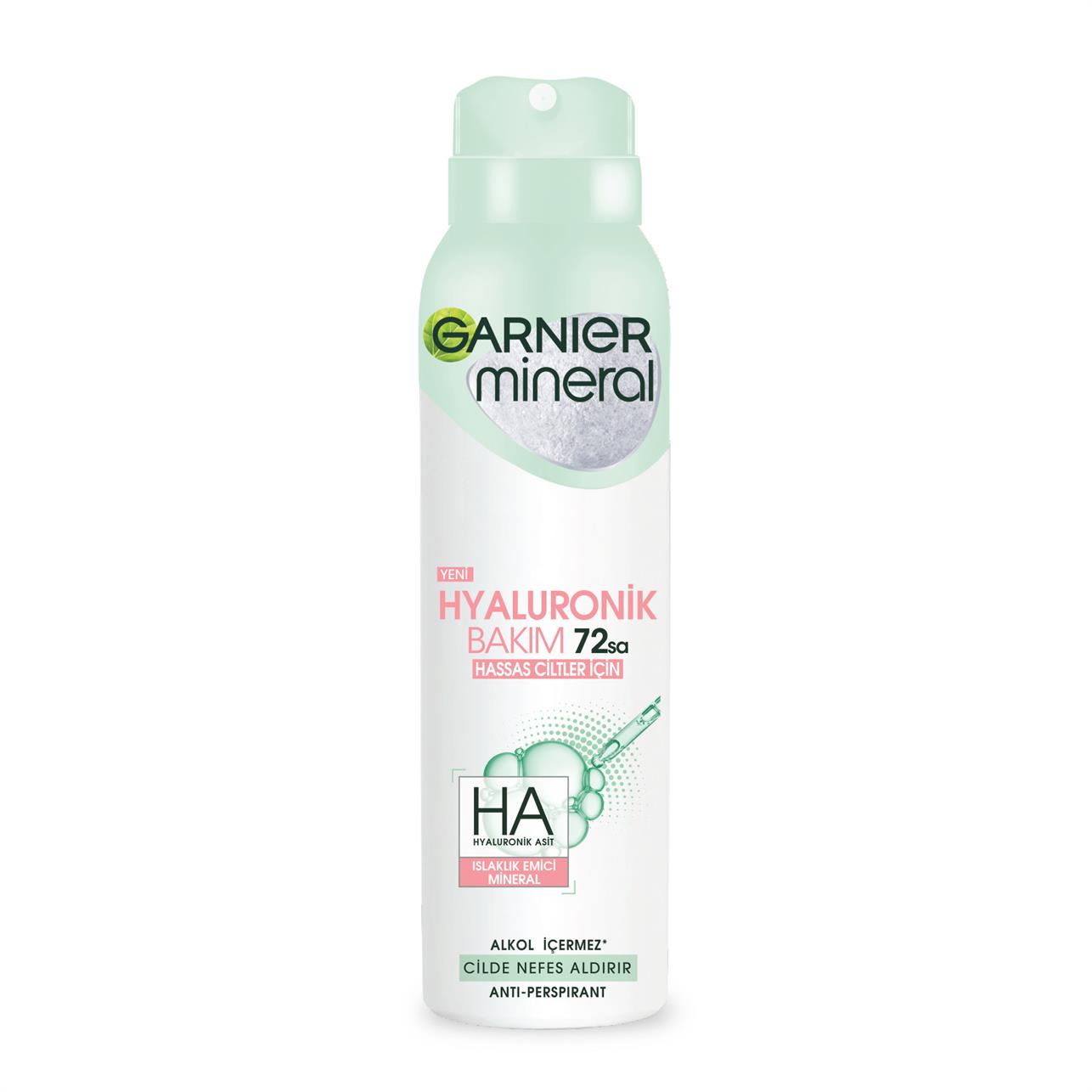 Garnier Mineral Hyaluron Bakım Deodorant Kadın 150ml