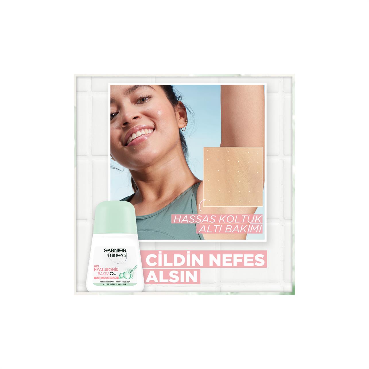 Garnier Roll-on Hyaluron Bakım Kadın 50ml