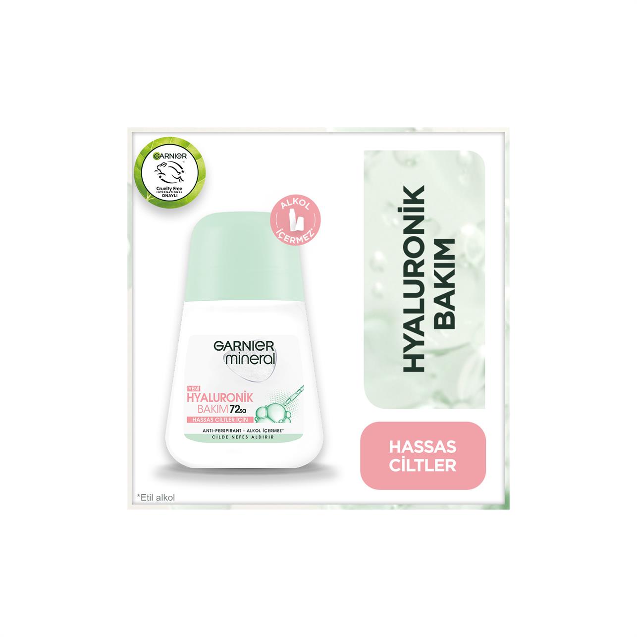 Garnier Roll-on Hyaluron Bakım Kadın 50ml