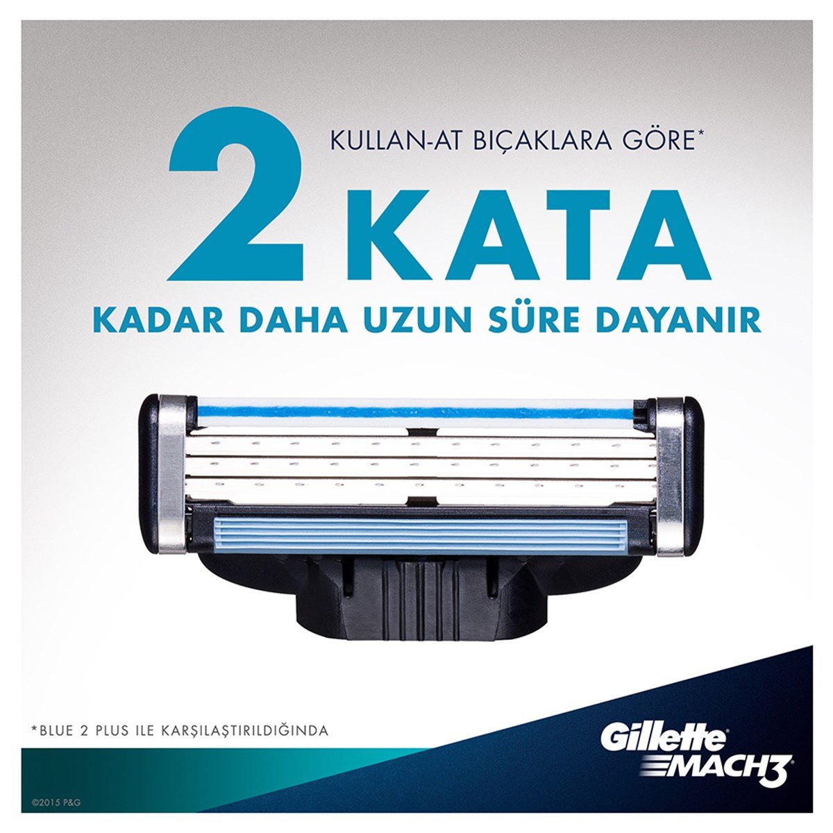 Gillette Mach 3 Yedek Tıraş Bıçağı 2'li