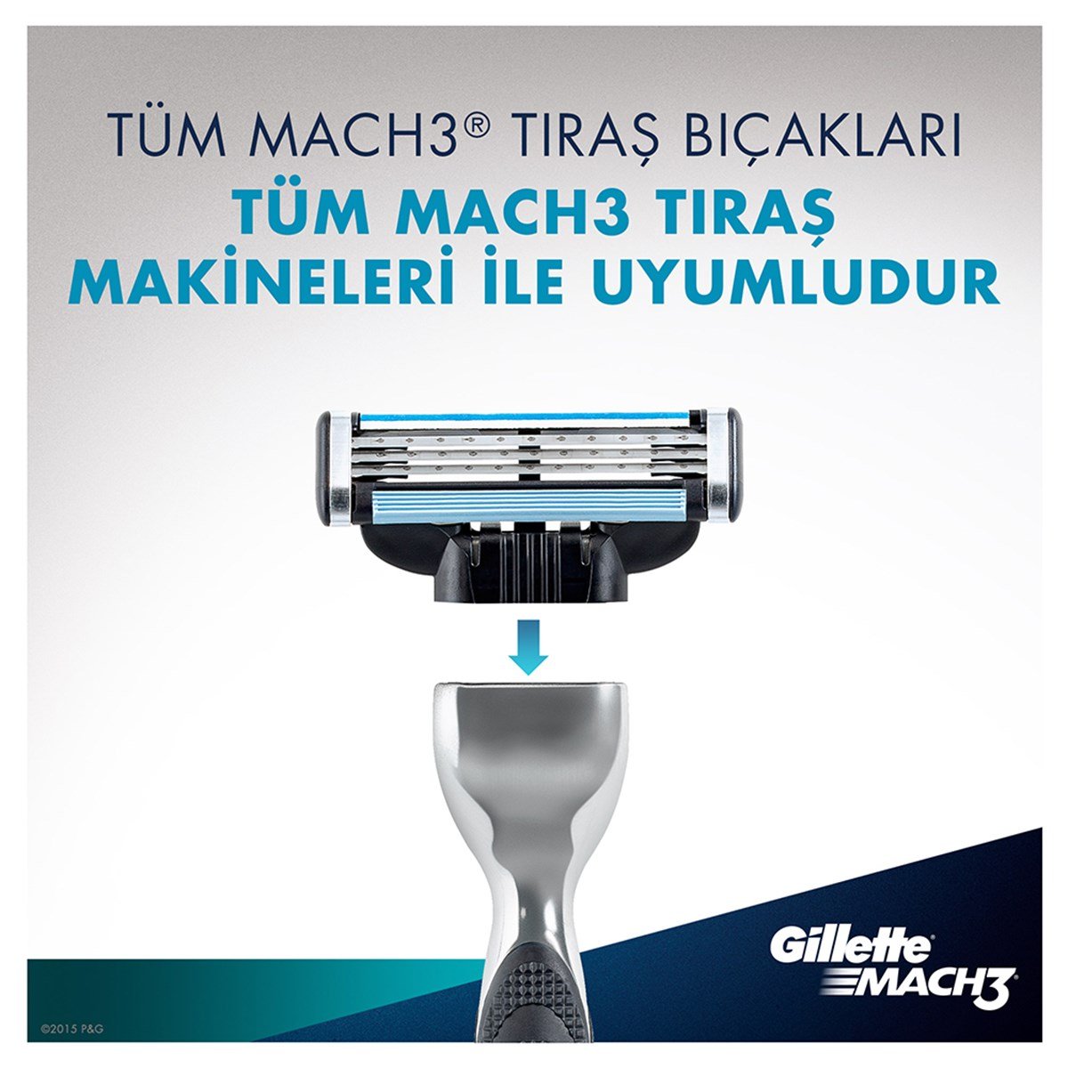 Gillette Mach 3 Yedek Tıraş Bıçağı 2'li