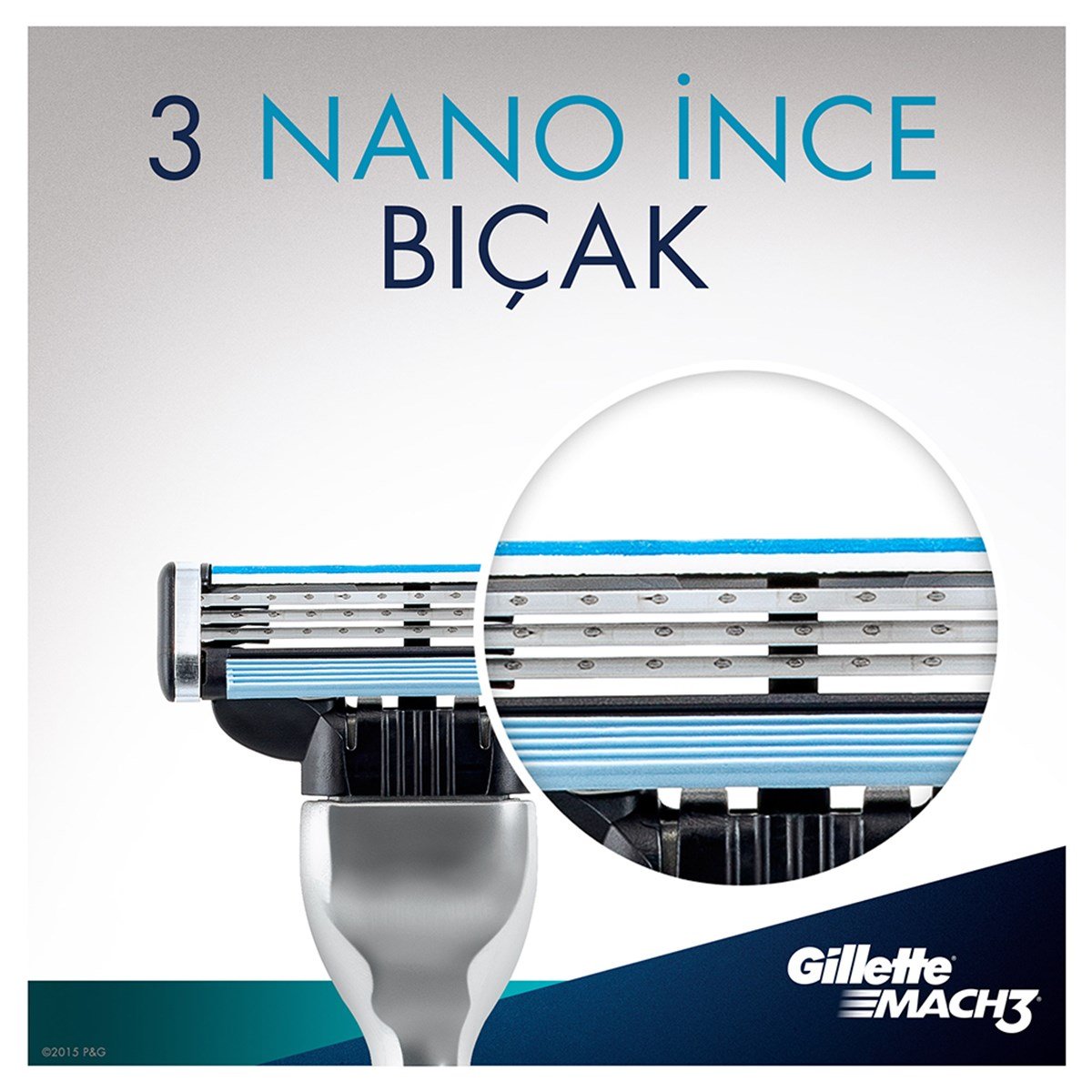 Gillette Mach 3 Yedek Tıraş Bıçağı 2'li