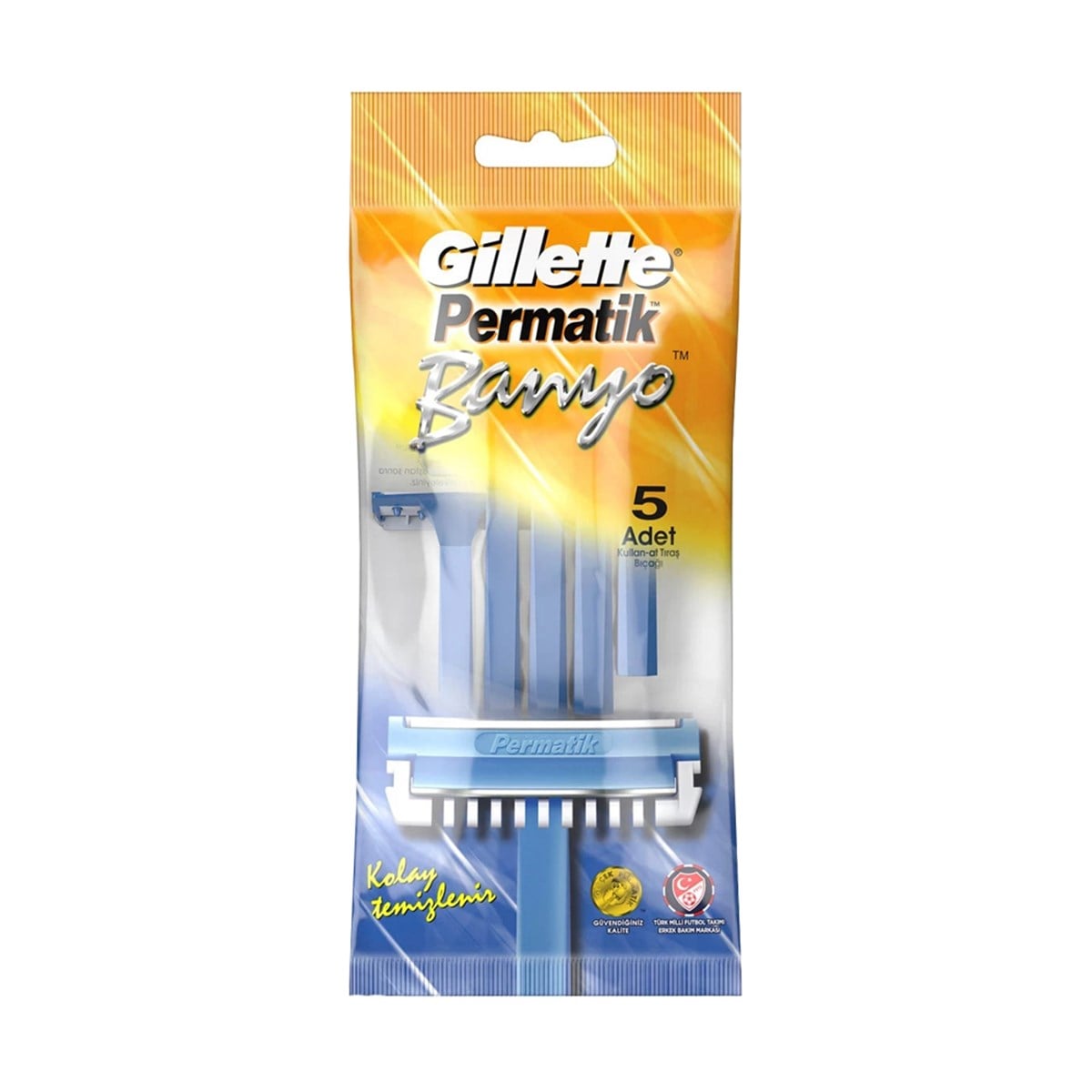 Gillette Permatik Banyo Kullan At Tıraş Bıçağı 5'li