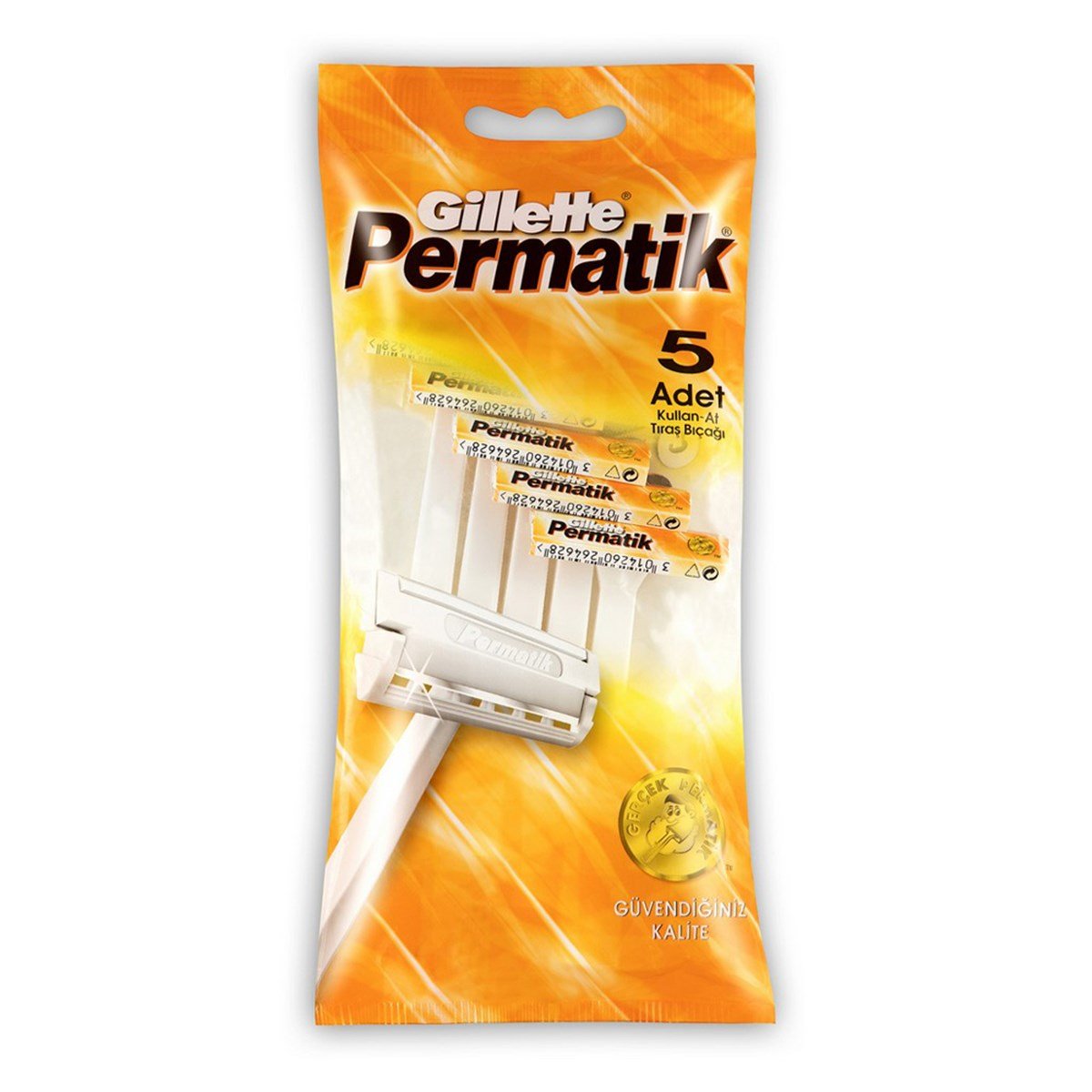 Gillette Permatik Kullan-at Tıraş Bıçağı 5'li