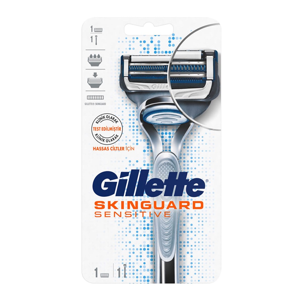 Gillette Skinguard Sensitive Hassas Ciltler İçin Tıraş Makinesi 