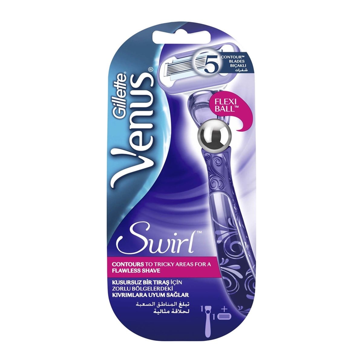 Gillette Venüs Swirl Tıraş Makinesi 5 Bıçaklı